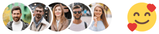 Clients avatars